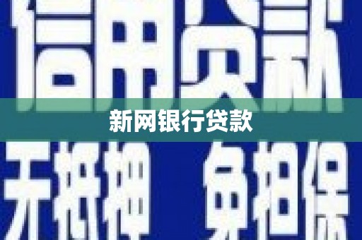 慈溪新网银行贷款