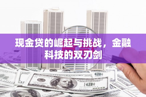 慈溪现金贷的崛起与挑战，金融科技的双刃剑