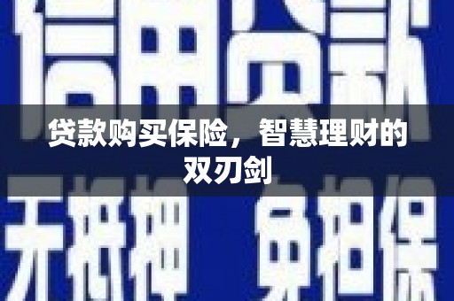 慈溪贷款购买保险，智慧理财的双刃剑