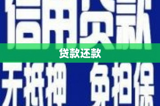 慈溪贷款还款
