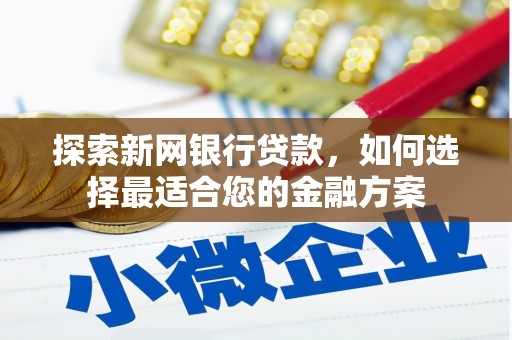 慈溪探索新网银行贷款，如何选择最适合您的金融方案