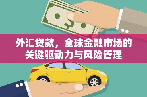 慈溪外汇贷款，全球金融市场的关键驱动力与风险管理