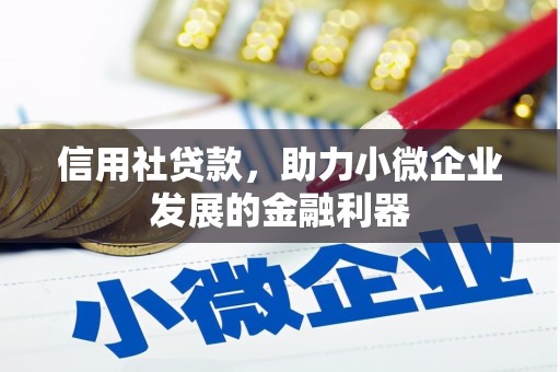 慈溪信用社贷款，助力小微企业发展的金融利器