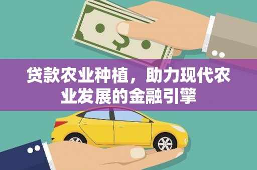 慈溪贷款农业种植，助力现代农业发展的金融引擎
