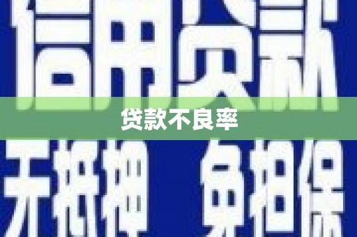 慈溪贷款不良率