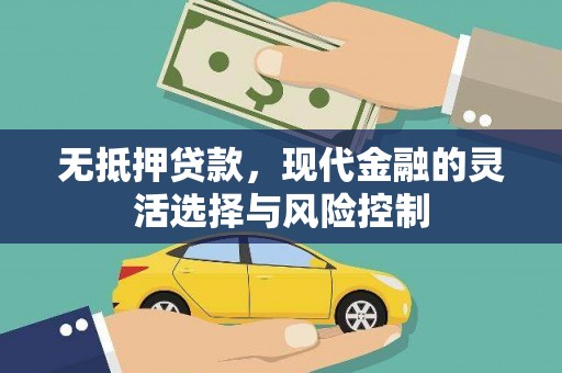 慈溪无抵押贷款，现代金融的灵活选择与风险控制