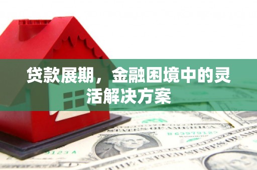 慈溪贷款展期，金融困境中的灵活解决方案