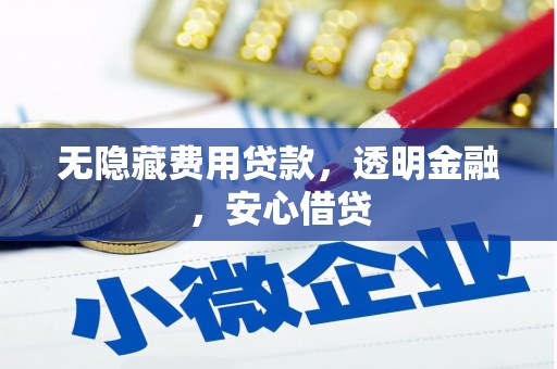 慈溪无隐藏费用贷款，透明金融，安心借贷