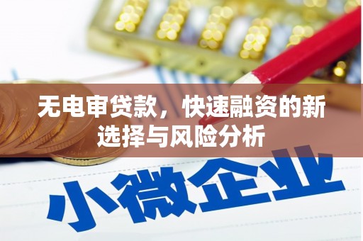 慈溪无电审贷款，快速融资的新选择与风险分析