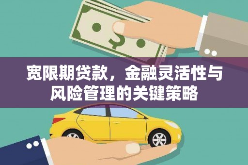 慈溪宽限期贷款，金融灵活性与风险管理的关键策略