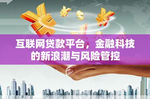 慈溪互联网贷款平台，金融科技的新浪潮与风险管控
