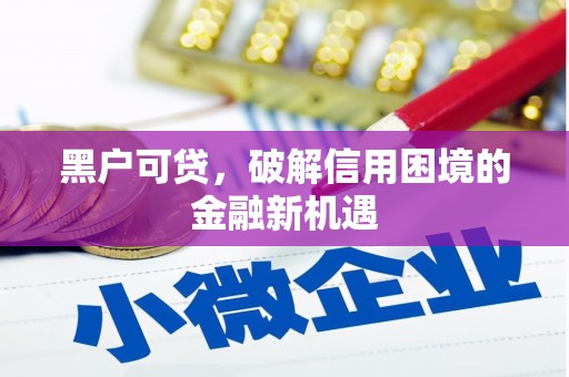 慈溪黑户可贷，破解信用困境的金融新机遇